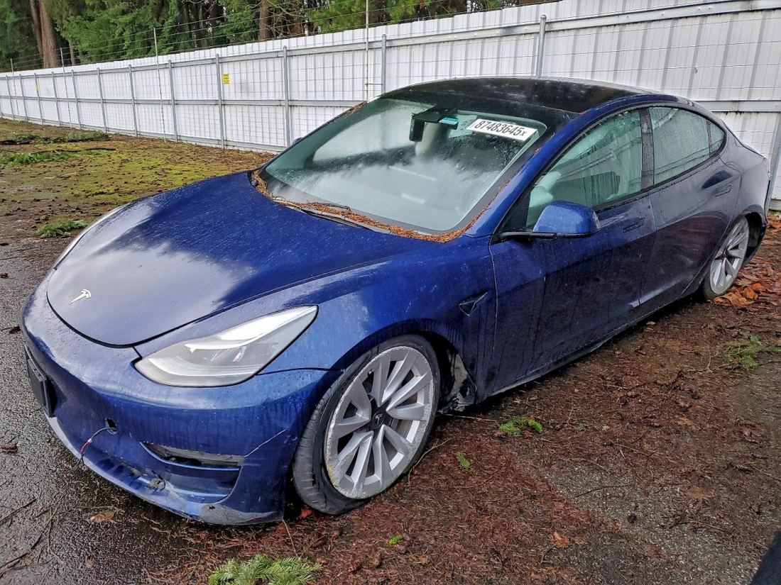 2022 TESLA MODEL 3