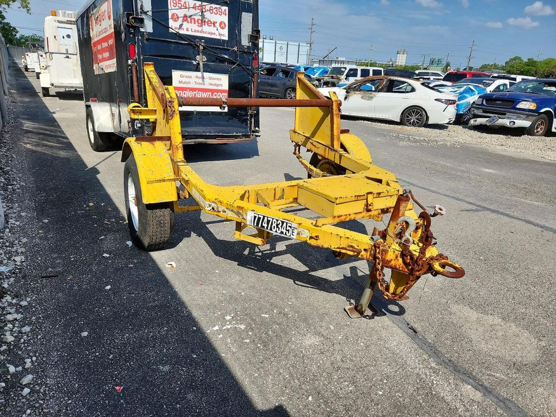 1969 UTILITY TRAILER MFG. UTILITY BU