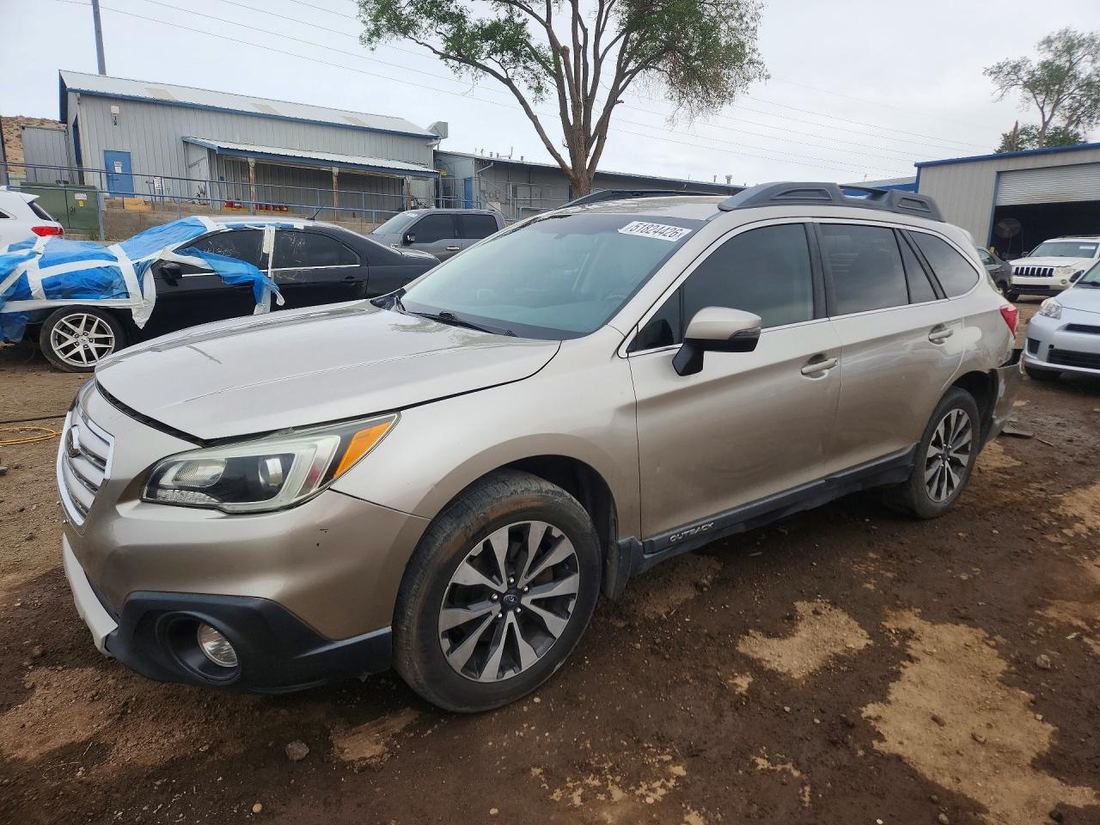 2016 SUBARU OUTBACK
