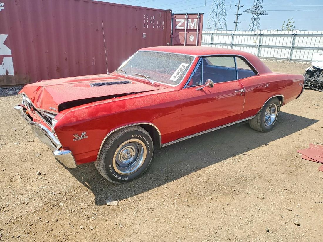 1967 CHEVROLET CHEVELLE SS 396
