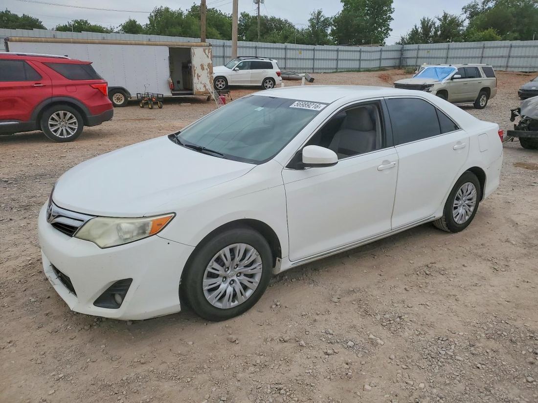 2012 TOYOTA CAMRY