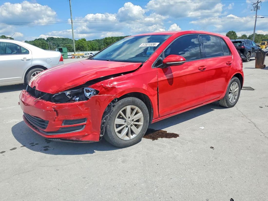 2016 VOLKSWAGEN GOLF