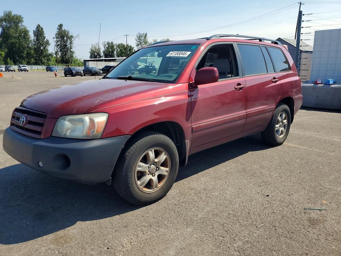 2007 TOYOTA HIGHLANDER