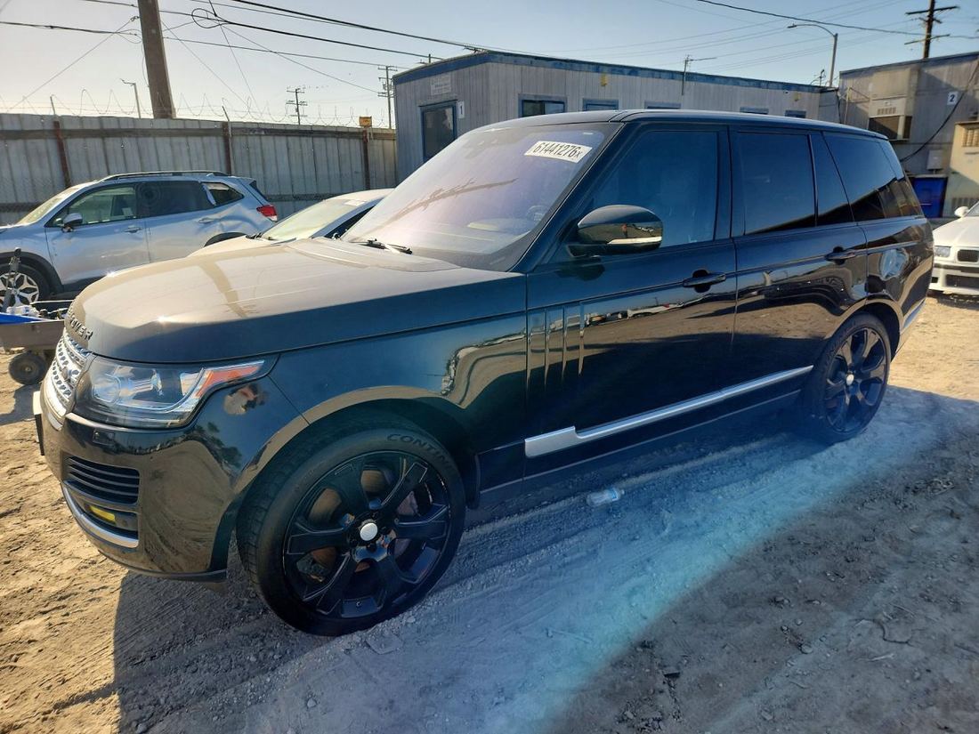2017 LAND ROVER RANGE ROVER