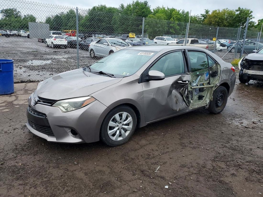 2016 TOYOTA COROLLA