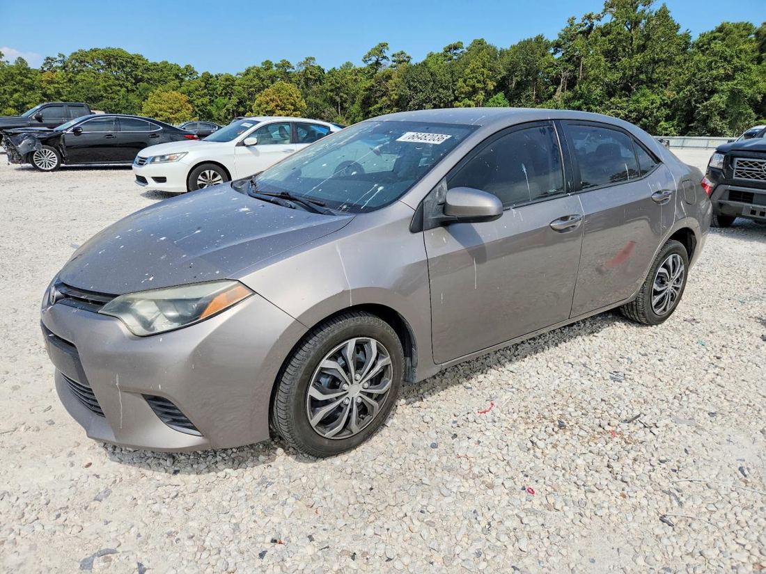 2016 TOYOTA COROLLA