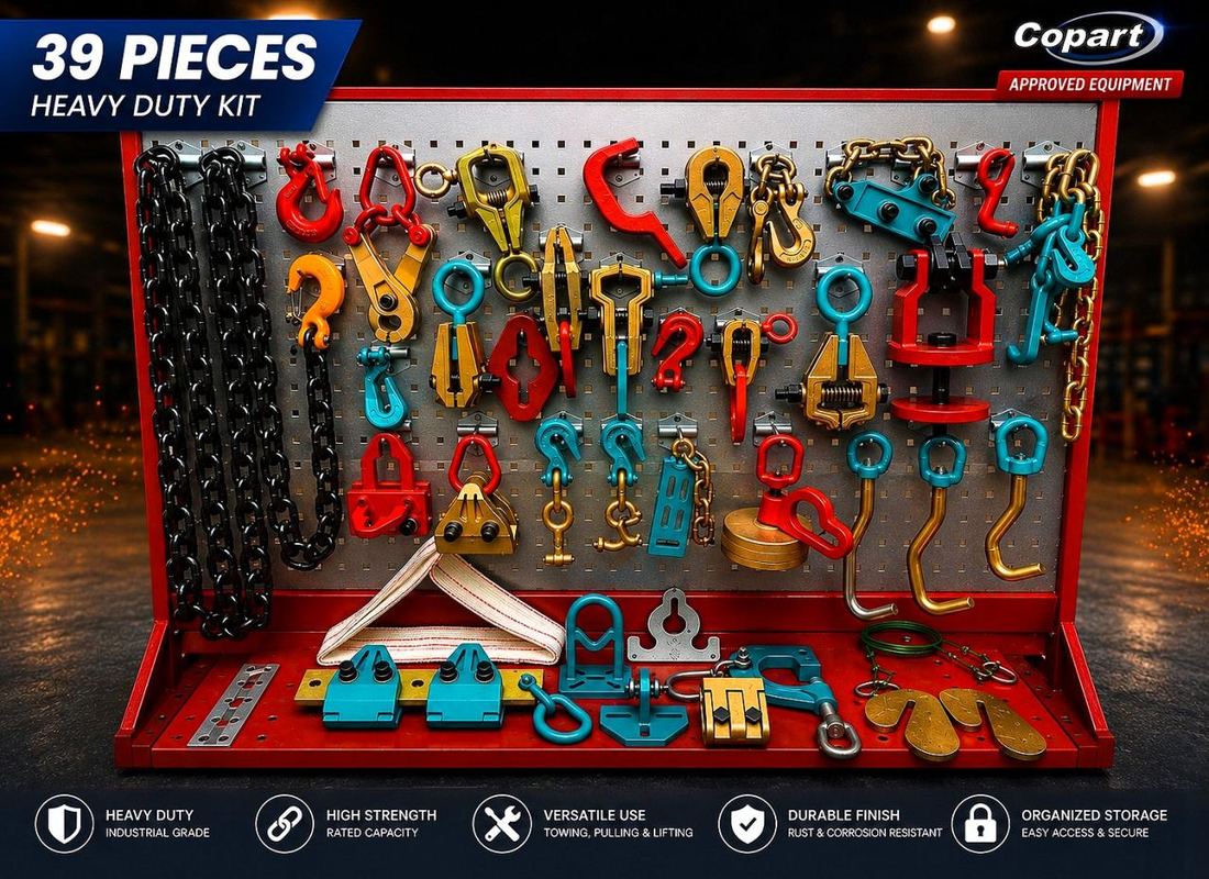 2027 OTHERS 39 PIECES CLAMPS AND TOOL SET