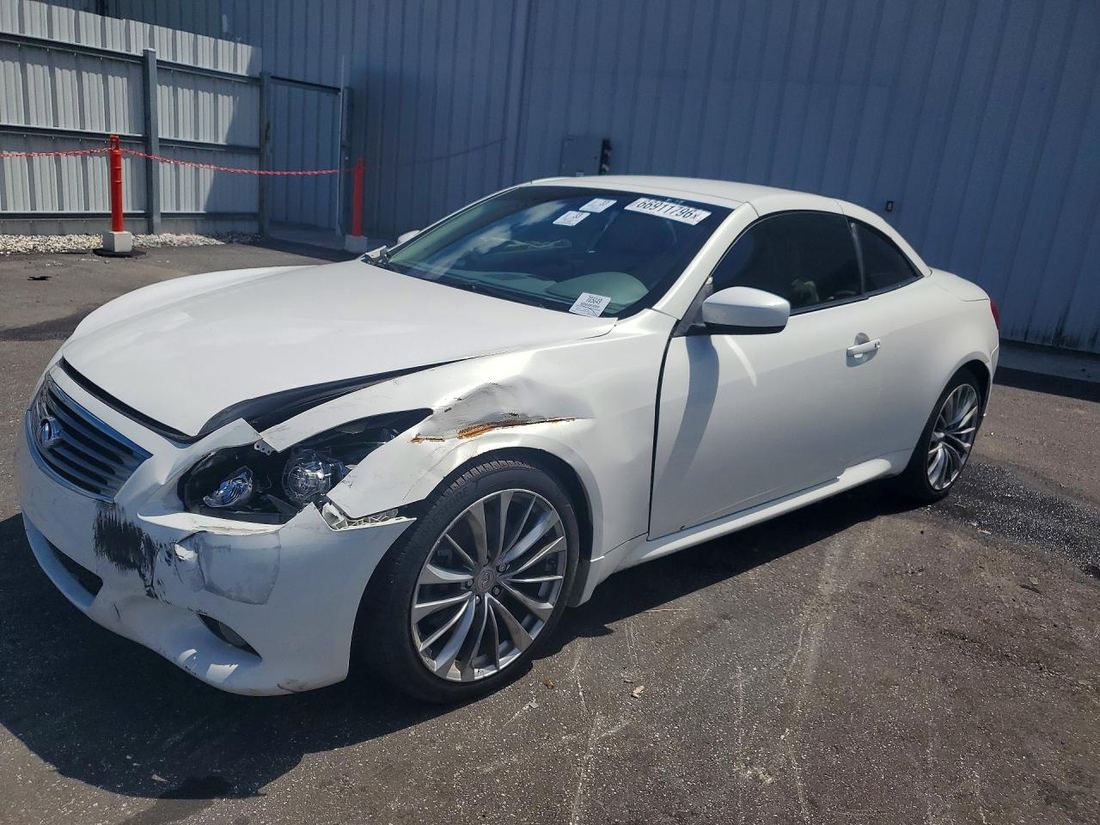2012 INFINITI G37 CONVERTIBLE