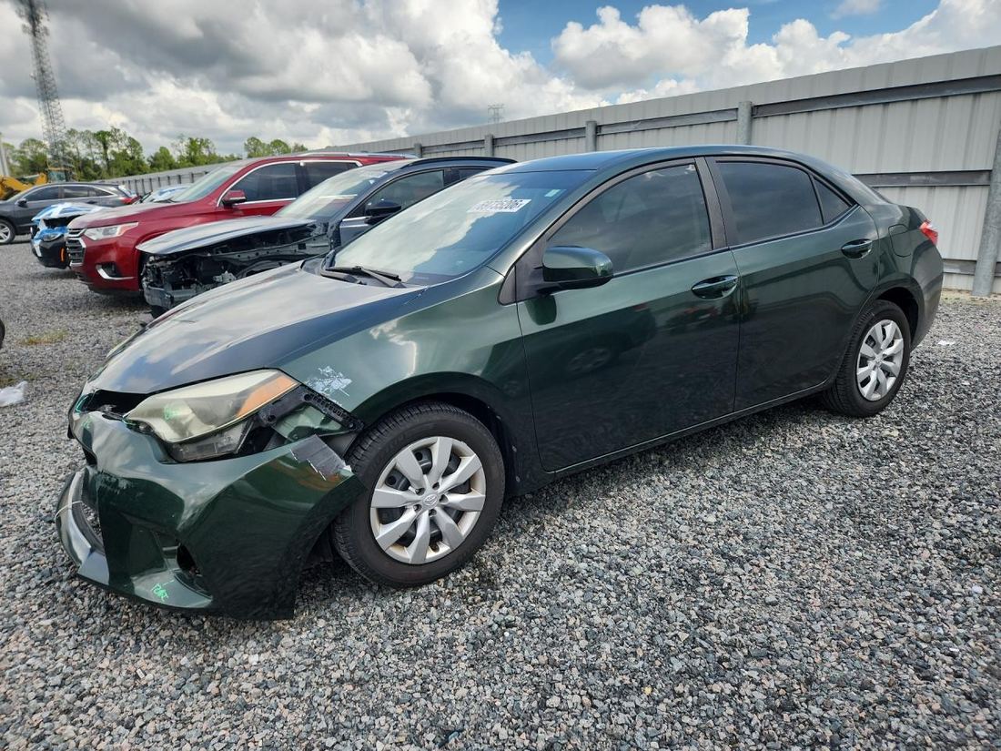 2015 TOYOTA COROLLA