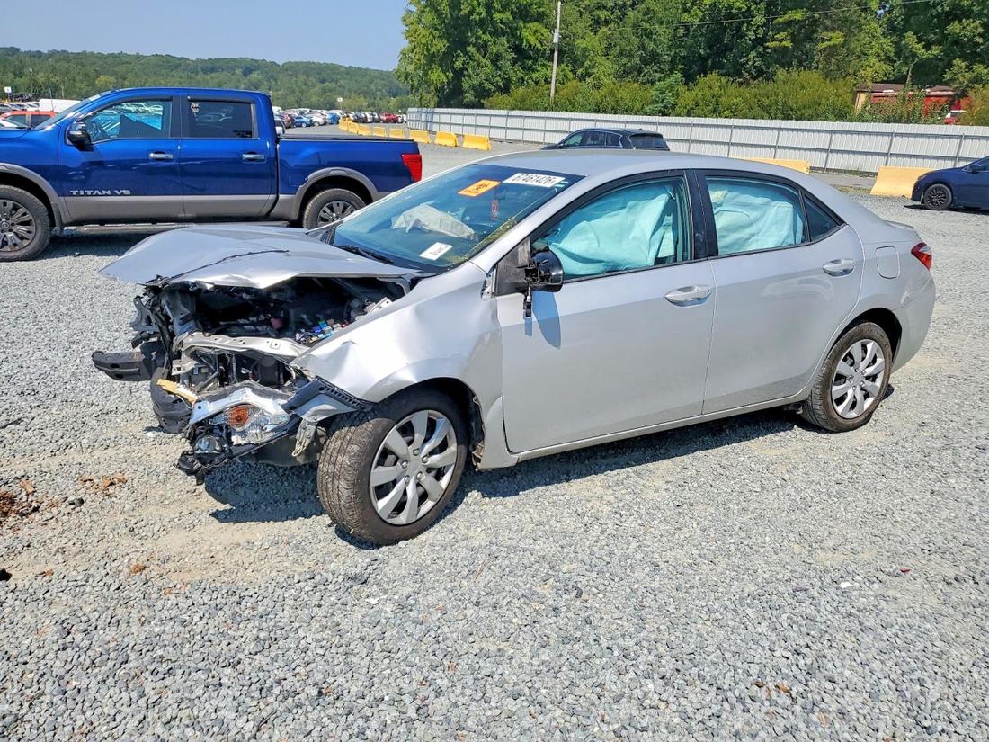 2016 TOYOTA COROLLA