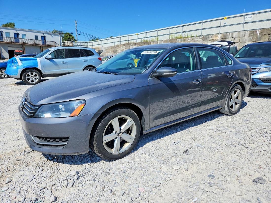 2012 VOLKSWAGEN PASSAT