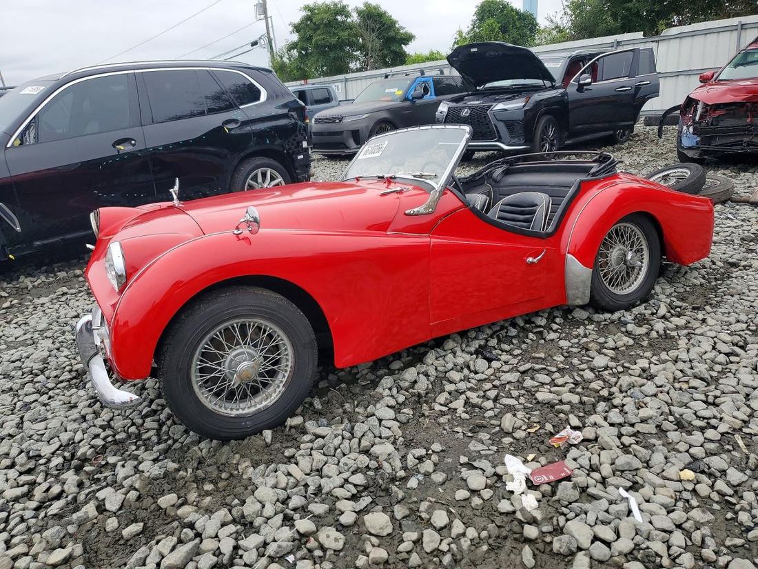 1960 TRIUMPH CAR TR3A