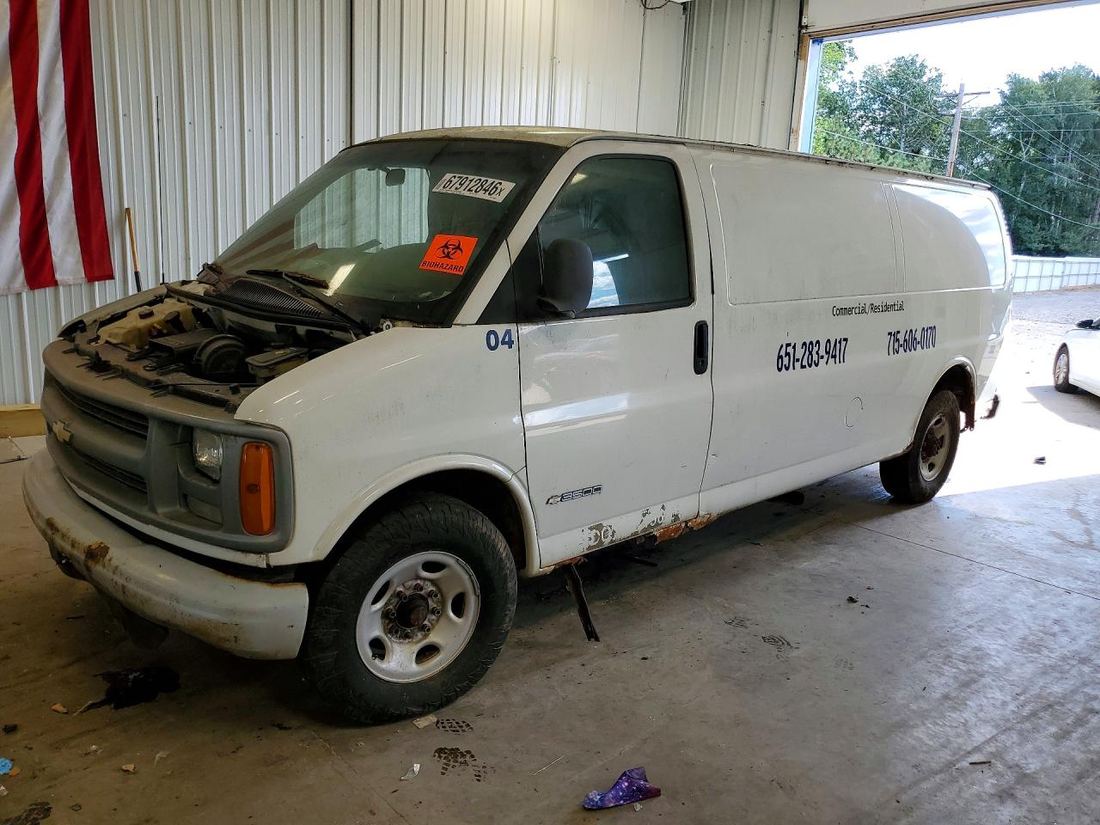 2001 CHEVROLET EXPRESS G3500