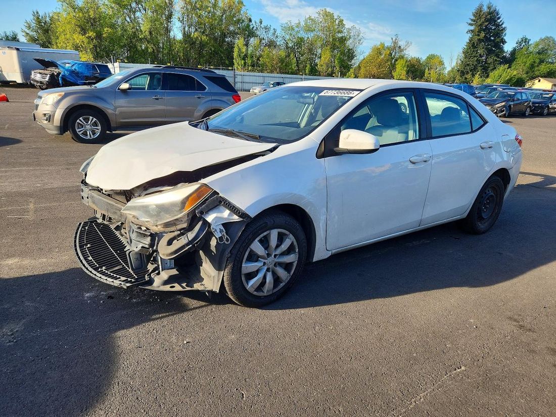 2016 TOYOTA COROLLA