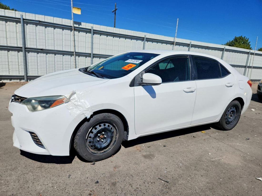 2016 TOYOTA COROLLA