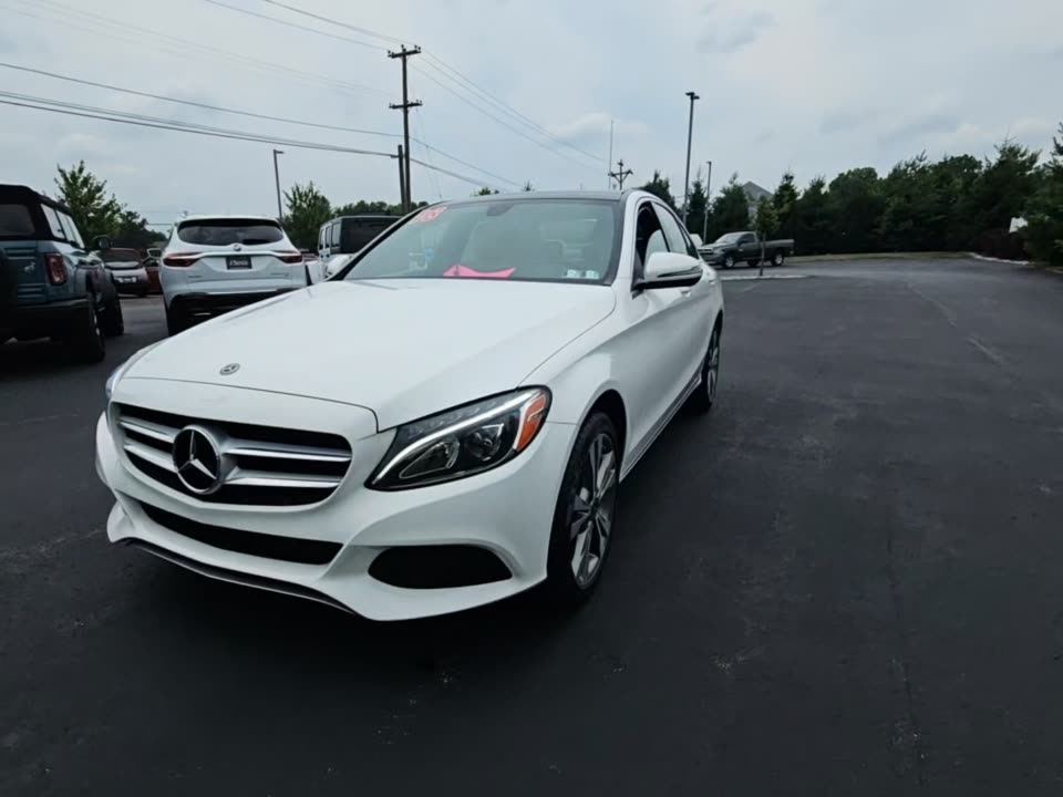 2018 Mercedes-Benz C300d-4M