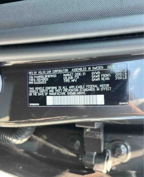 2024 Volvo Recharge